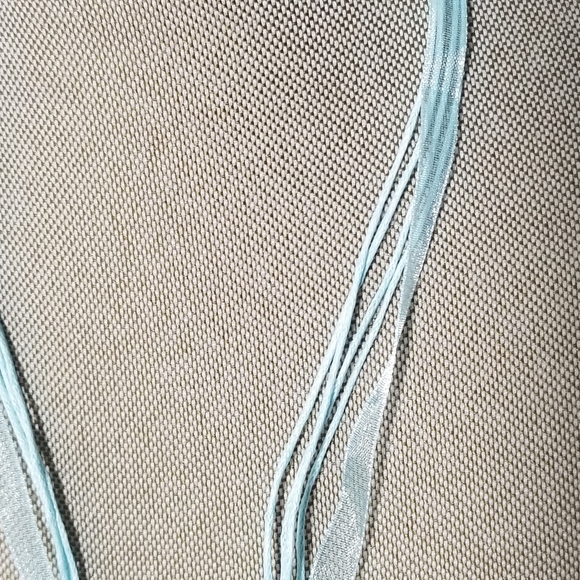 Blue Heart Glass Pendant Necklace - Picture 2 of 6